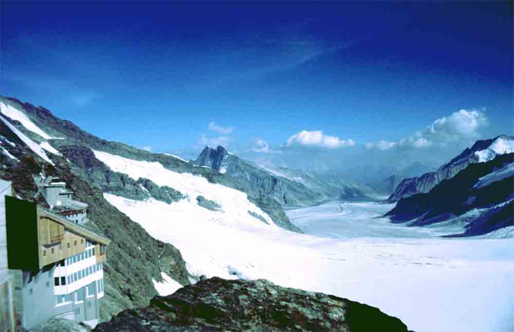50 - Suiza - mirador de Jungfraujoch, 3457m. verano